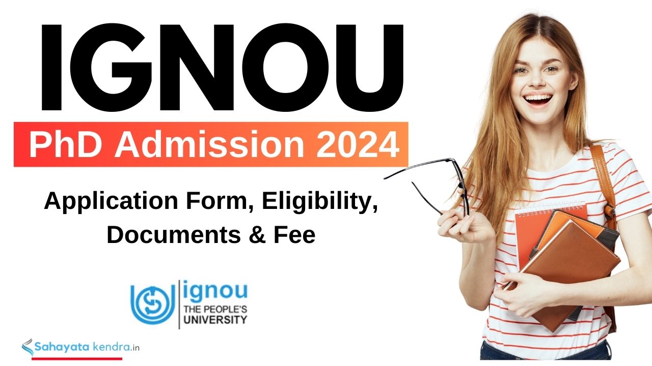 IGNOU PhD Admission 2024